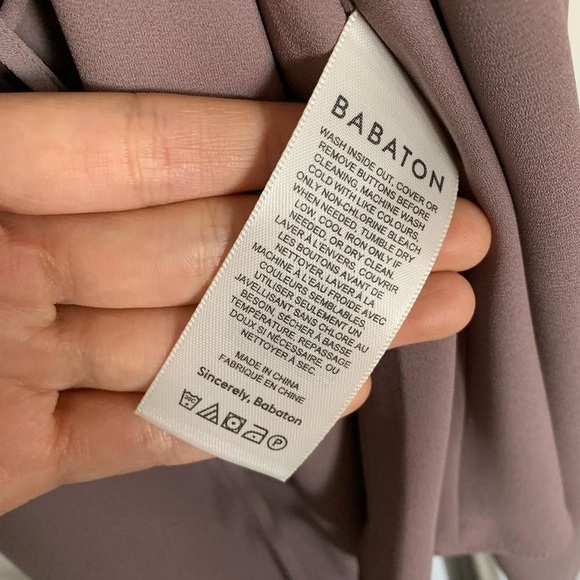 NWT Aritzia Babaton Optima Dress in Shadow Mauve - Picture 7 of 7